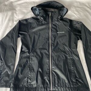Columbia Women's Charcoal Hooded Ski Jacket